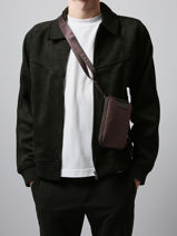 Sac Bandoulire Light Etrier Marron light ELIS728S-vue-porte