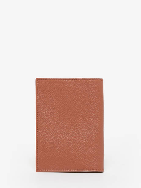 Ã‰tui Passeport Madras Cuir Etrier Marron madras EMAD025 vue secondaire 2