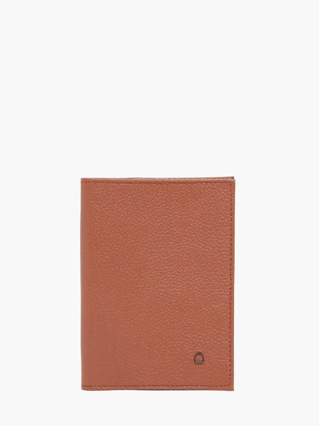 Ã‰tui Passeport Madras Cuir Etrier Marron madras EMAD025