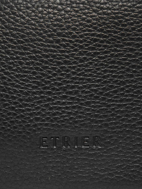 Sac Ã  Dos Business Flandres 1 Compartiment Cuir Etrier Noir flandres EFLA8102 vue secondaire 5