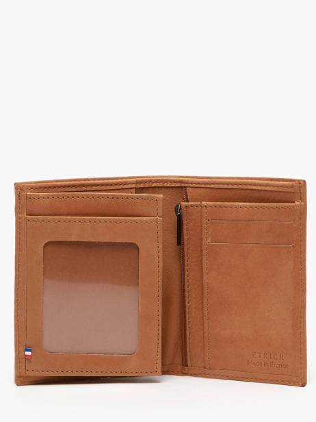Portefeuille Porte-cartes Cuir Etrier Marron oil EOIL5016 vue secondaire 1
